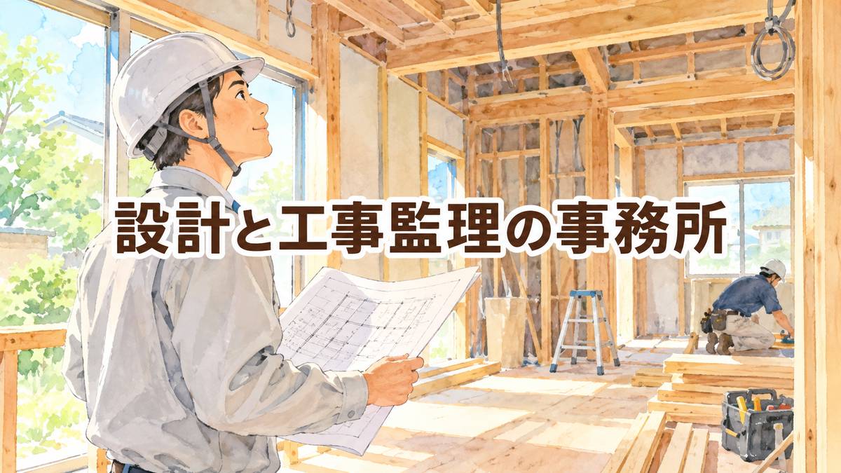 設計と工事監理の事務所