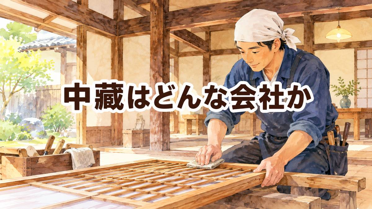 中藏はどんな会社か