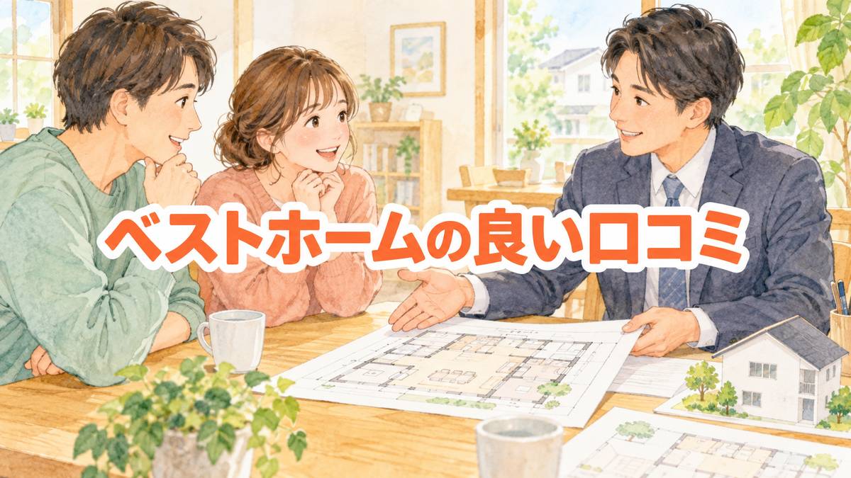 ベストホームの良い口コミ