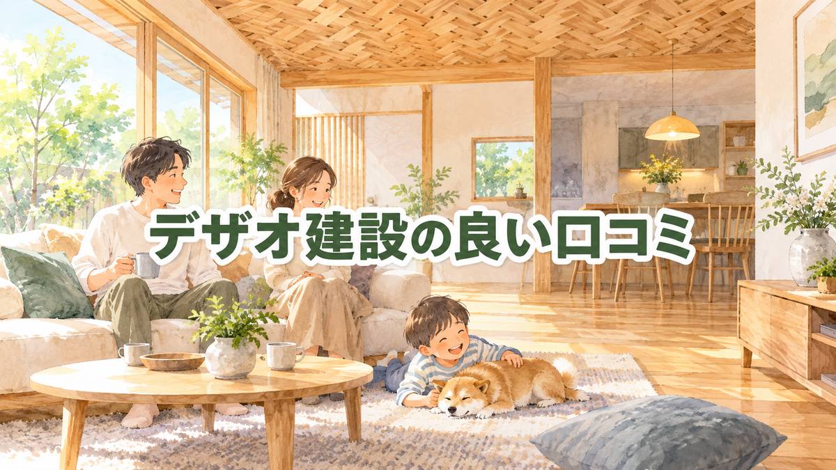 デザオ建設の良い口コミ