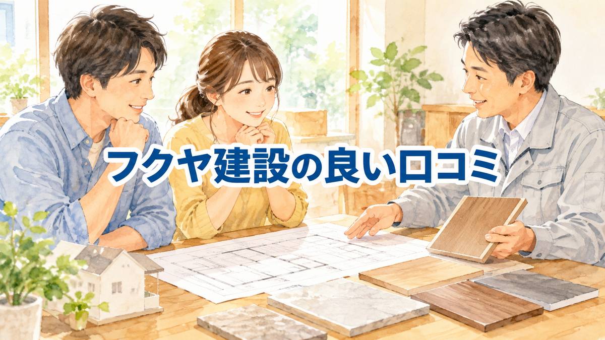 フクヤ建設の良い口コミ