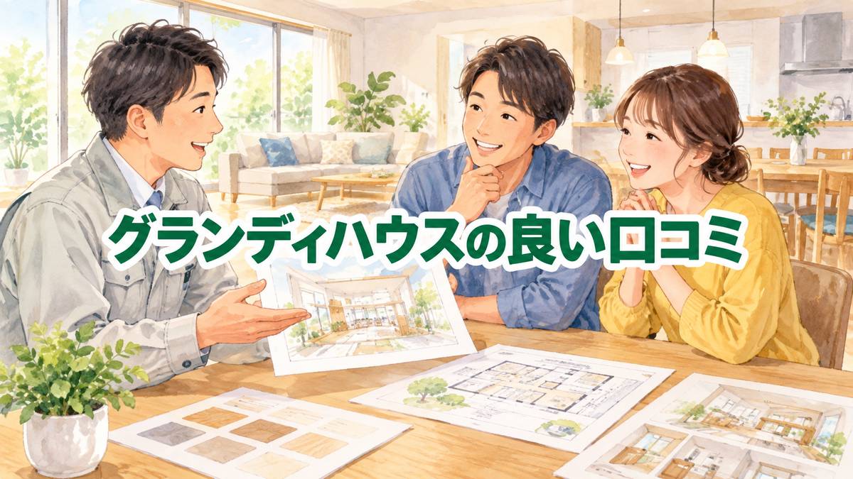 グランディハウスの良い口コミ