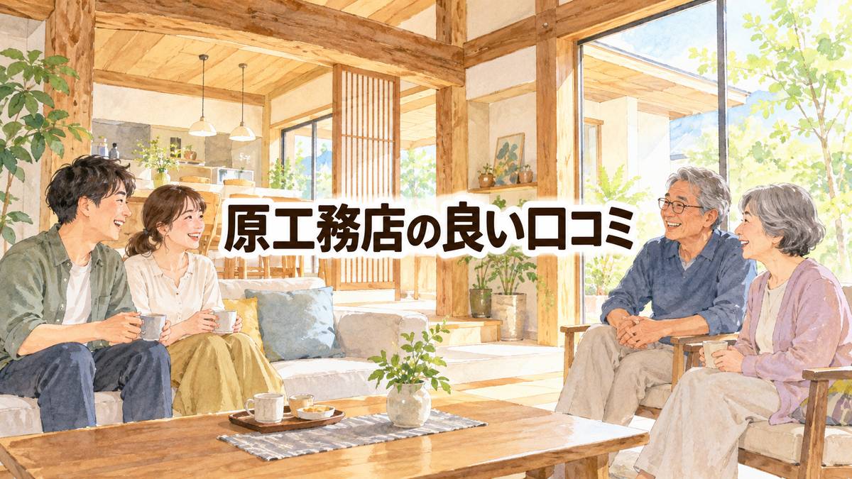 原工務店の良い口コミ
