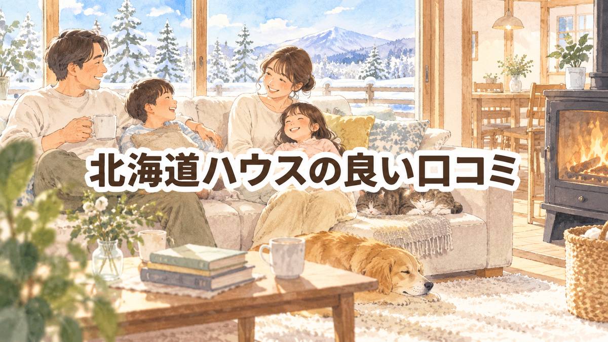 北海道ハウスの良い口コミ