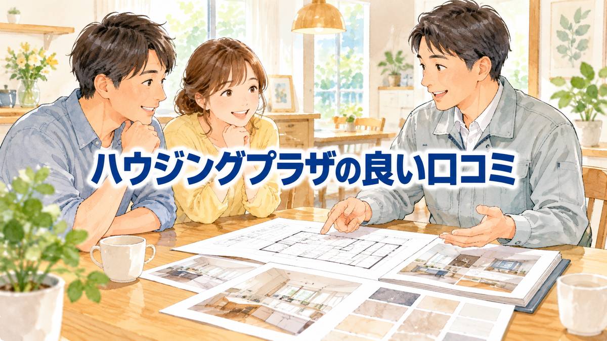 ハウジングプラザの良い口コミ
