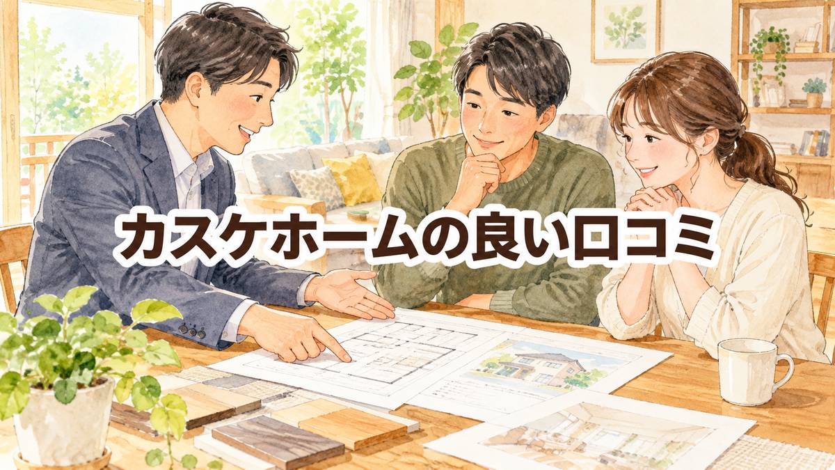 カスケホームの良い口コミ