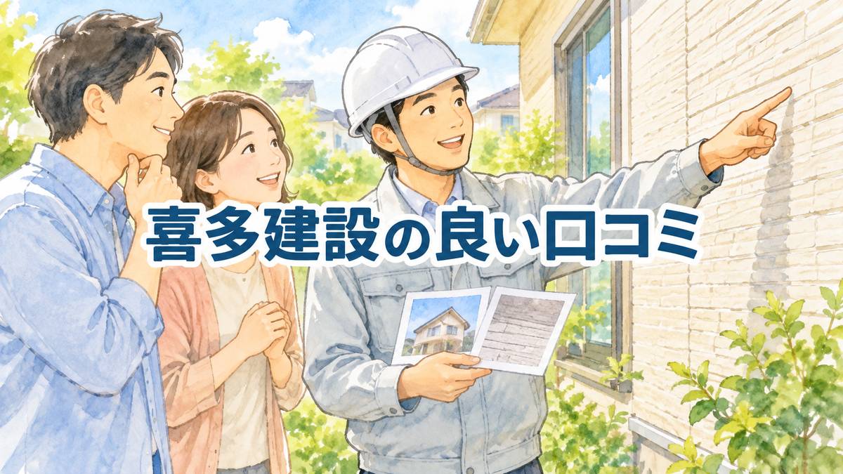 喜多建設の良い口コミ
