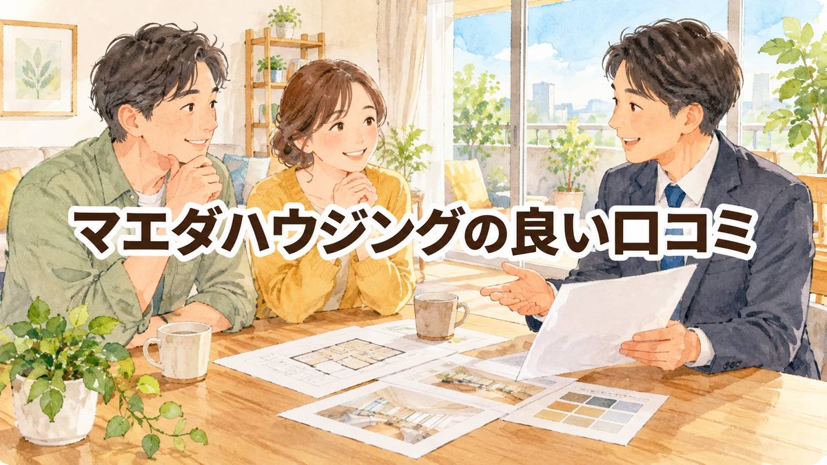 マエダハウジングの良い口コミ