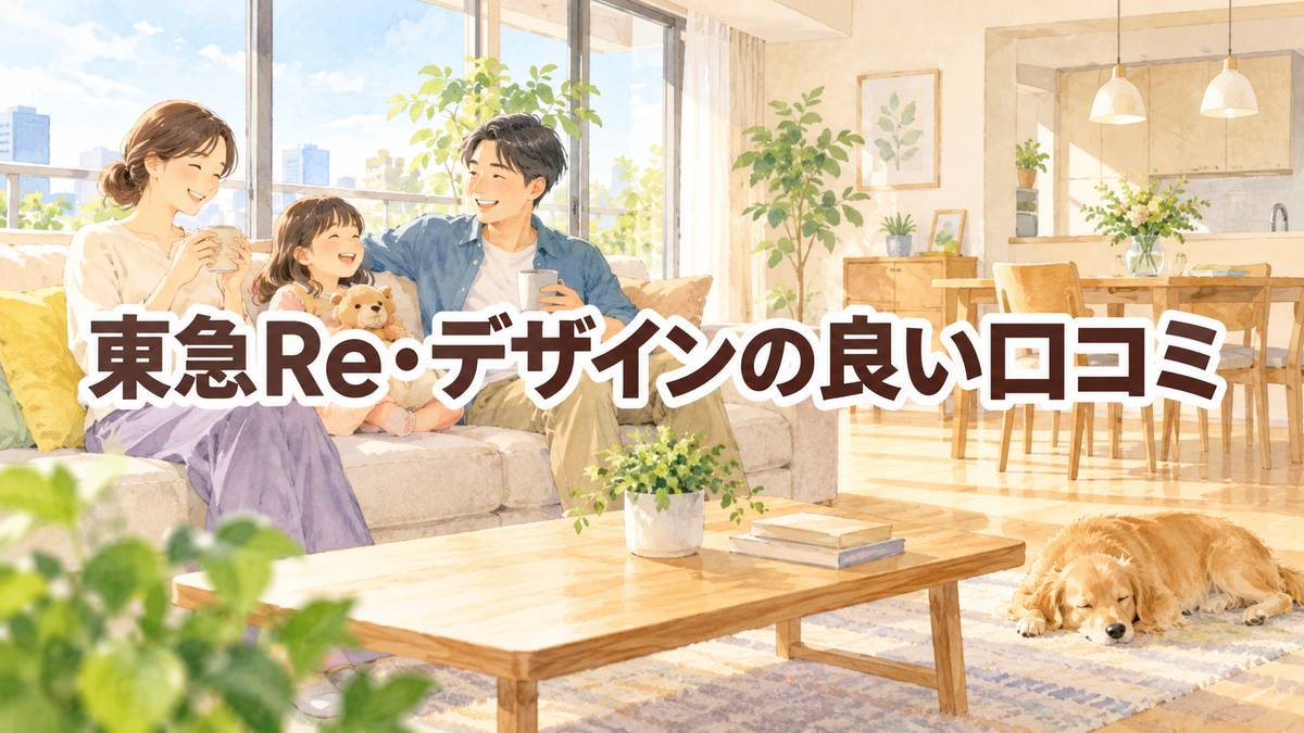 東急Re・デザインの良い口コミ