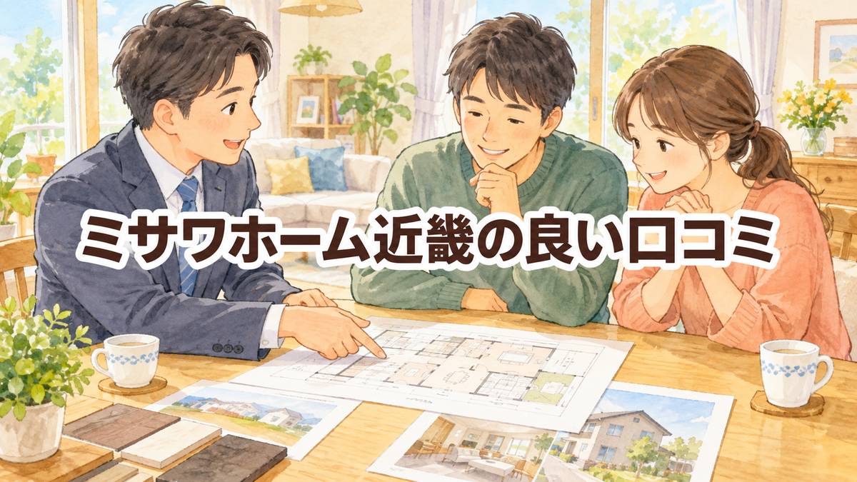 ミサワホーム近畿の良い口コミ
