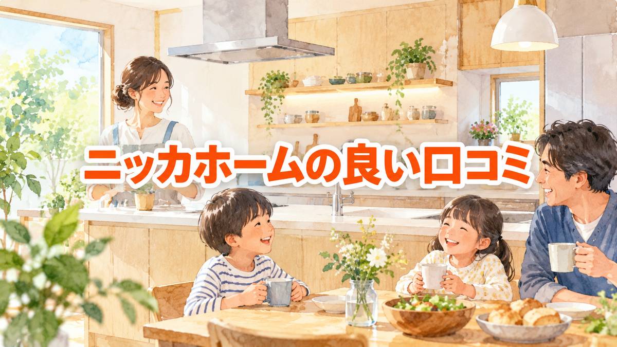 ニッカホームの良い口コミ