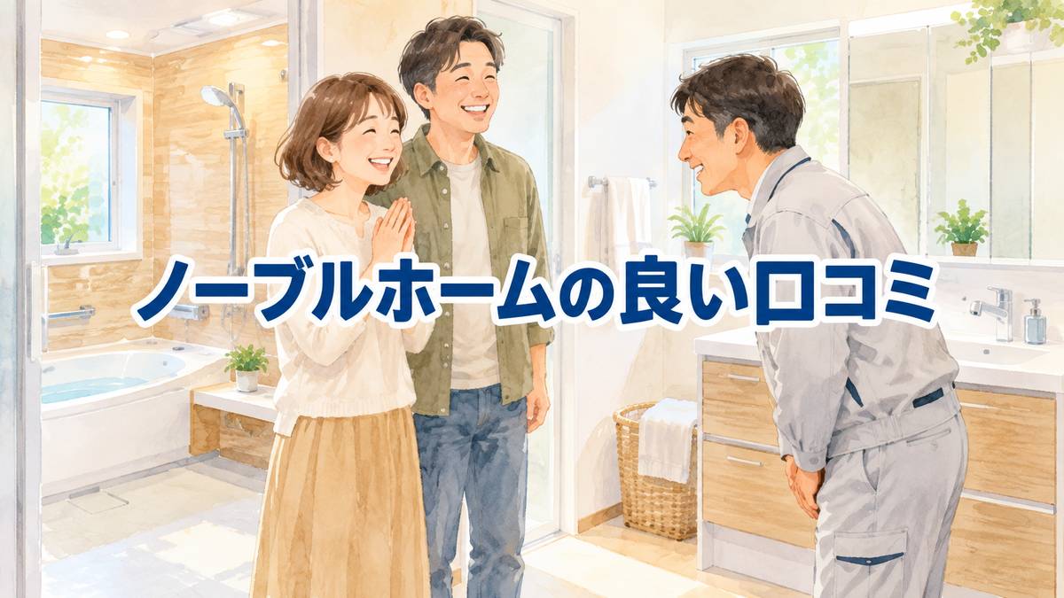 ノーブルホームの良い口コミ