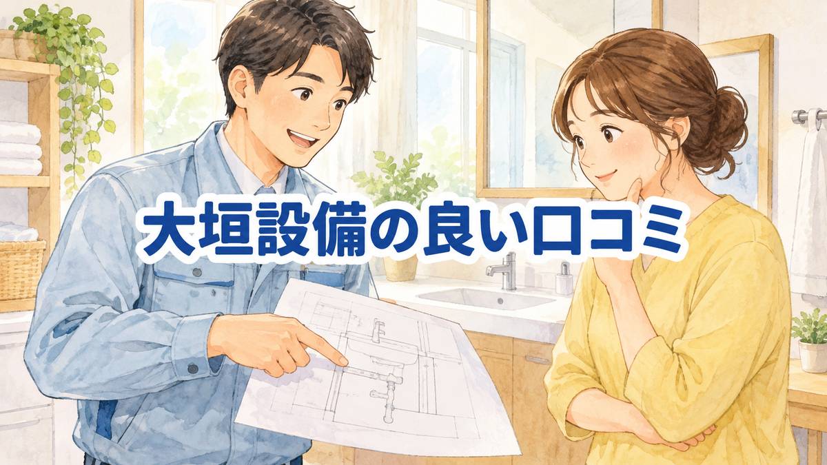 大垣設備の良い口コミ