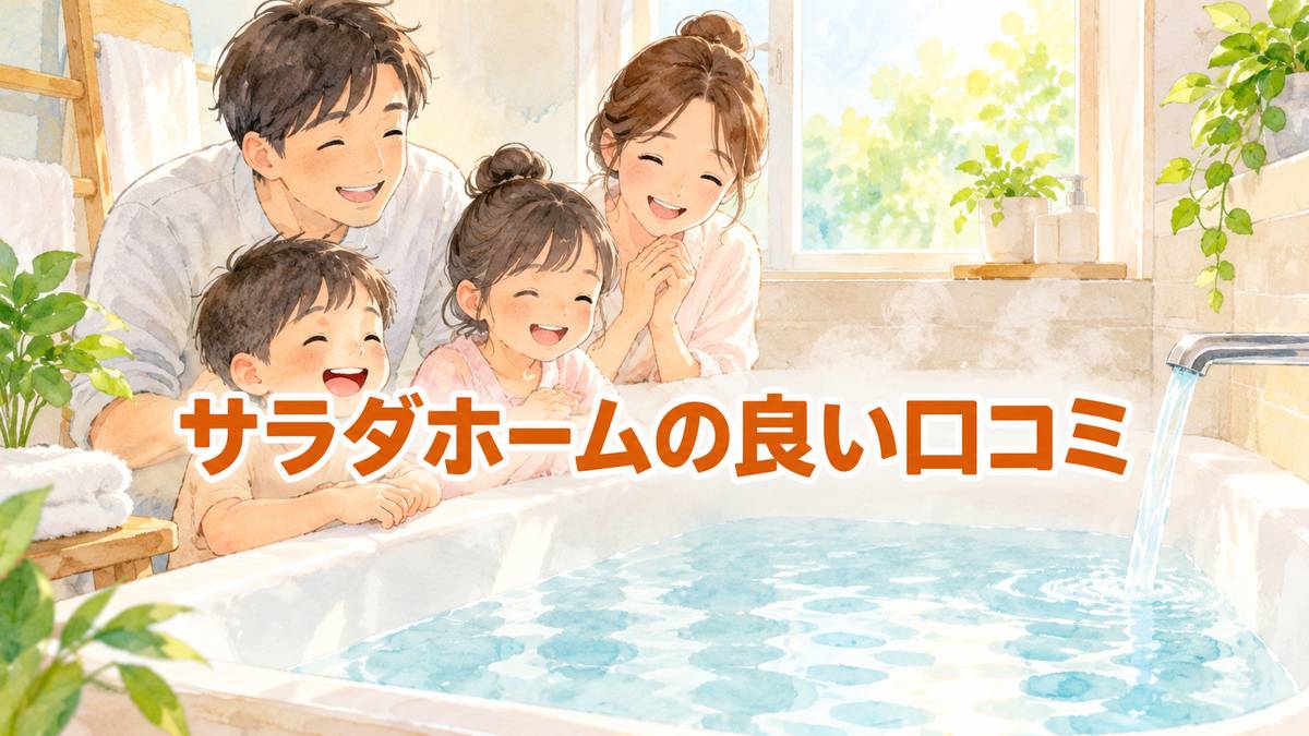 サラダホームの良い口コミ