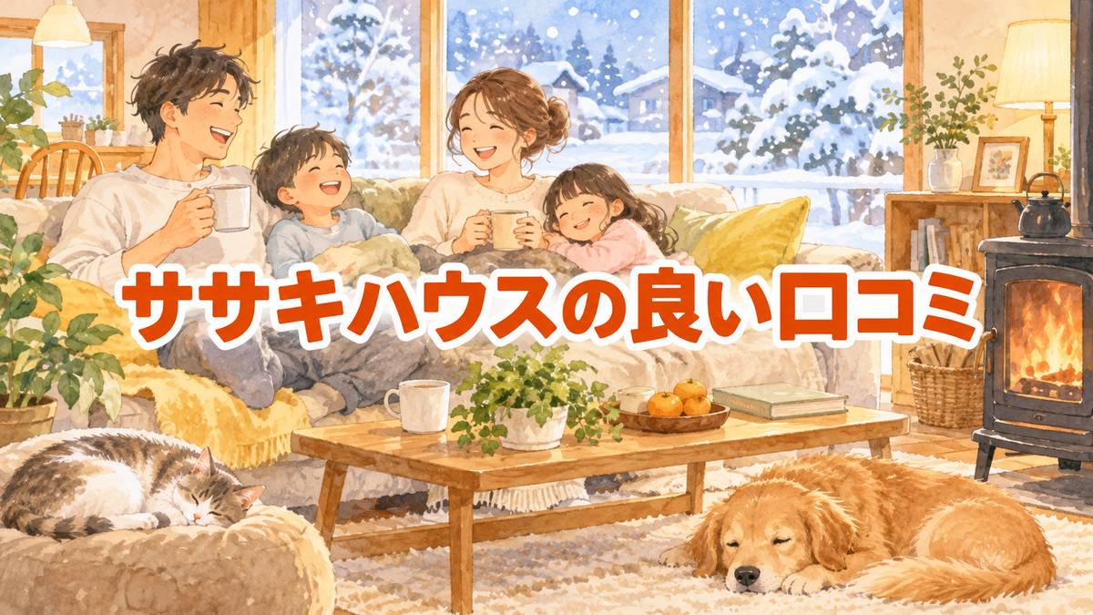 ササキハウスの良い口コミ