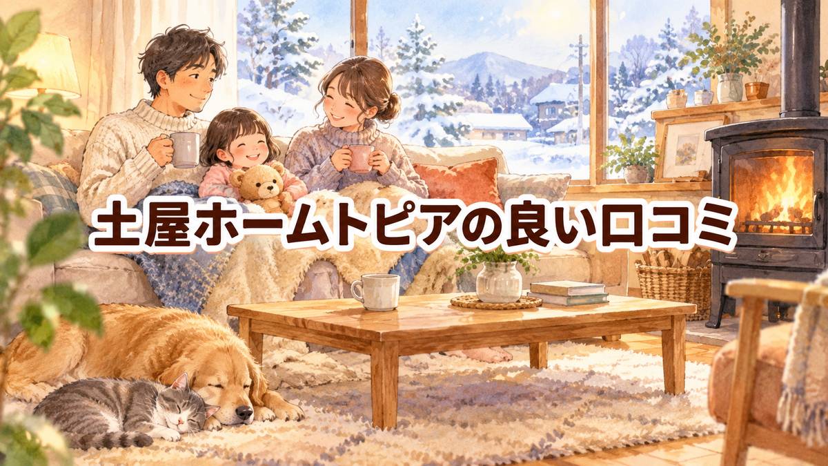 土屋ホームトピアの良い口コミ