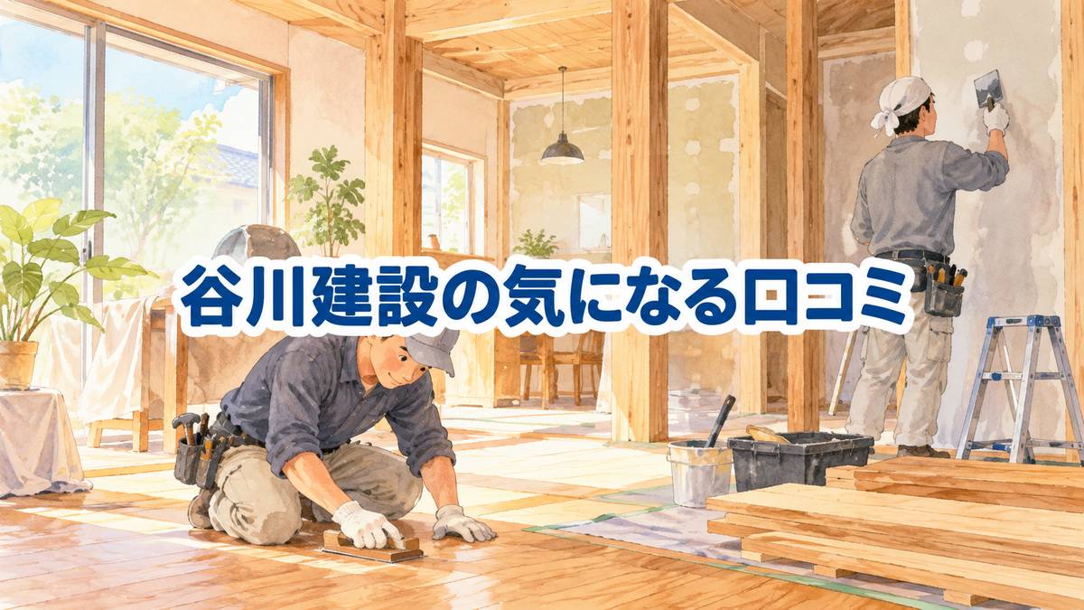 谷川建設の気になる口コミ