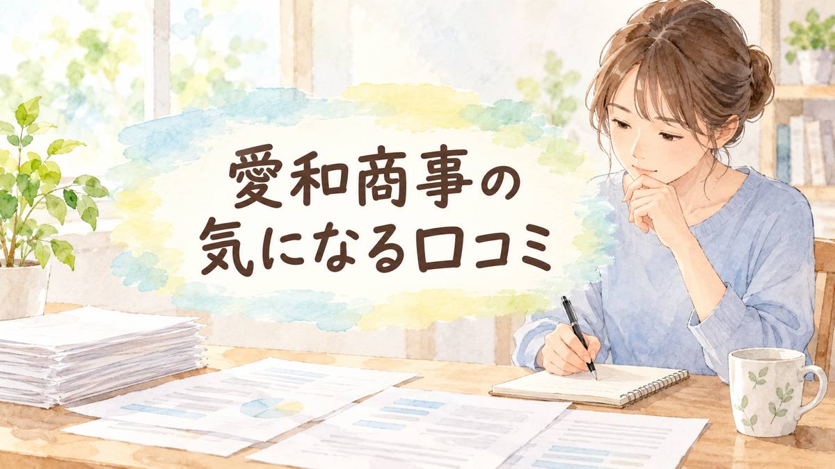 愛和商事の気になる口コミ