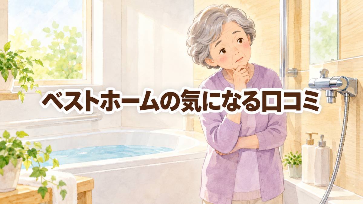 ベストホームの気になる口コミ