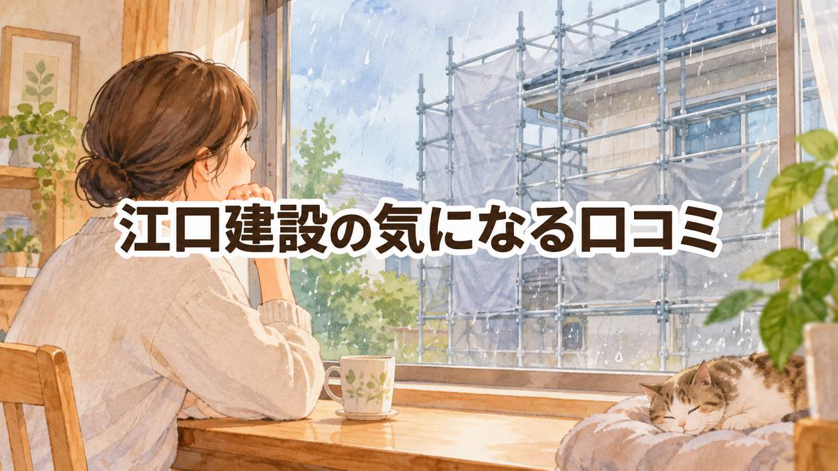 江口建設の気になる口コミ