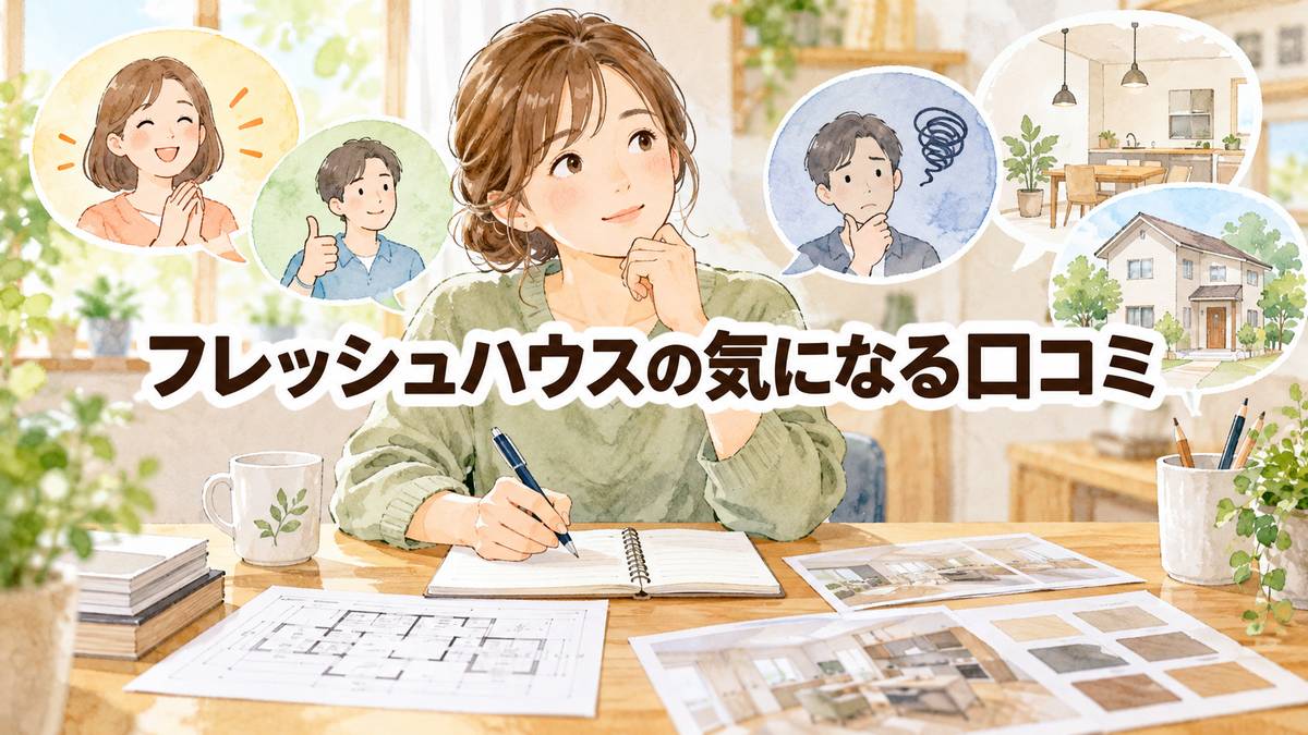 フレッシュハウスの気になる口コミ