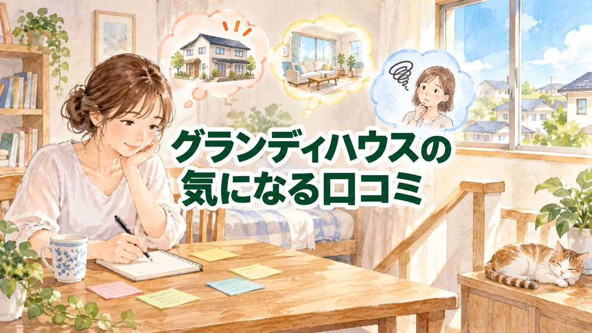 グランディハウスの気になる口コミ