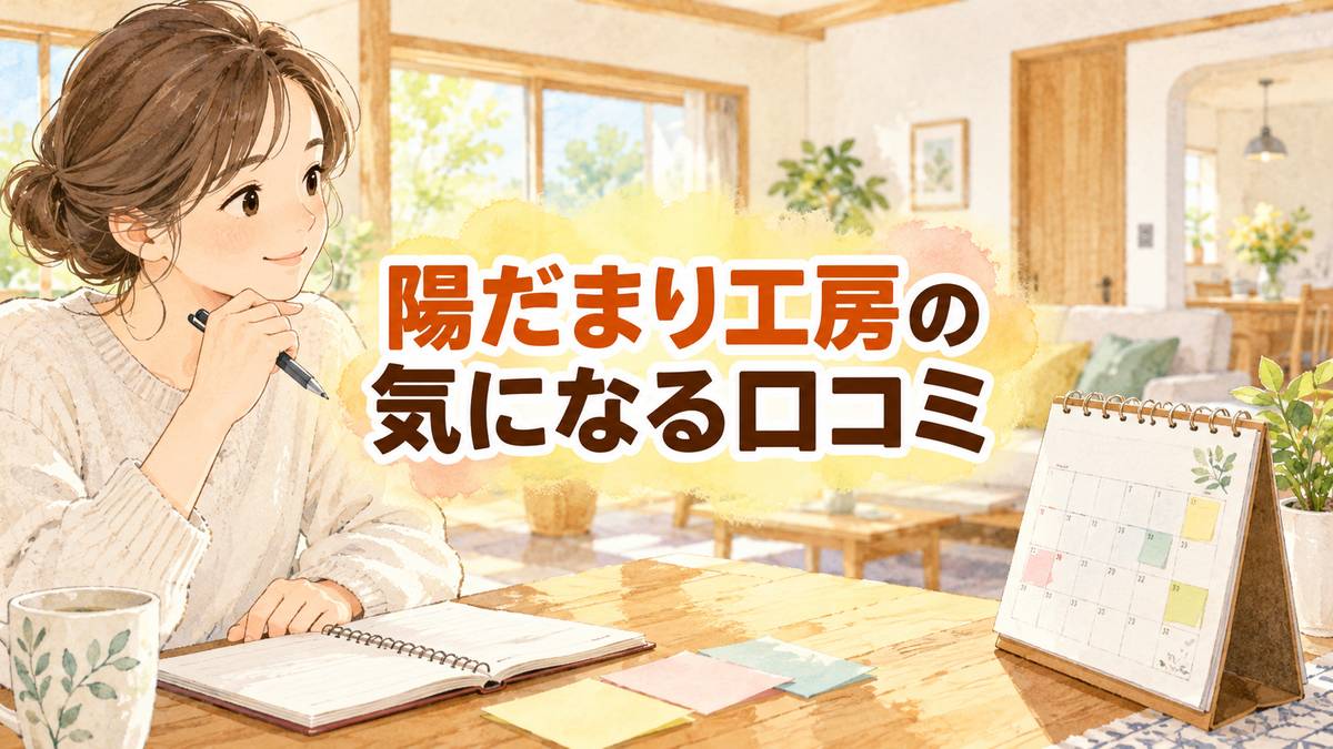 陽だまり工房の気になる口コミ