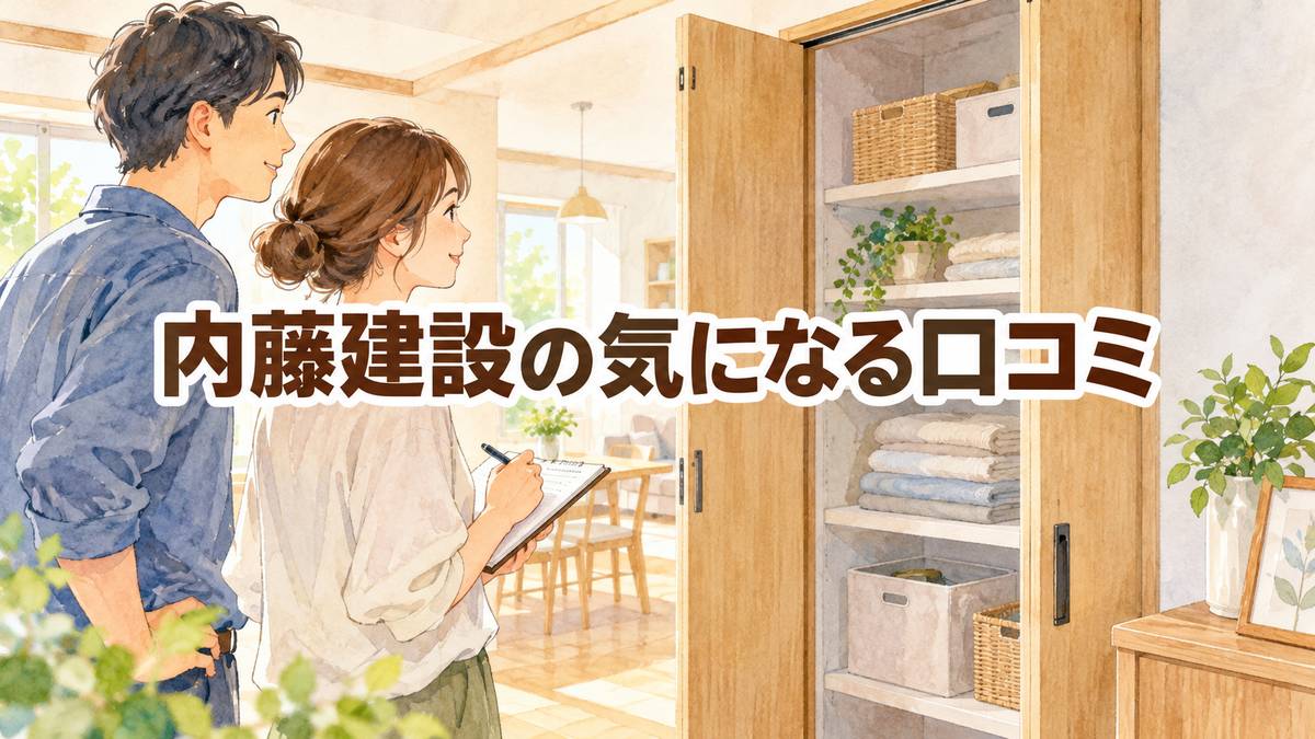 内藤建設の気になる口コミ