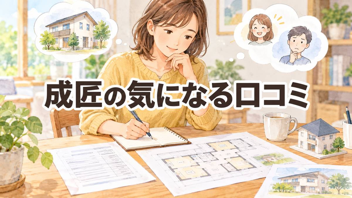 成匠の気になる口コミ