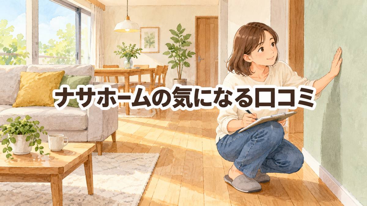 ナサホームの気になる口コミ