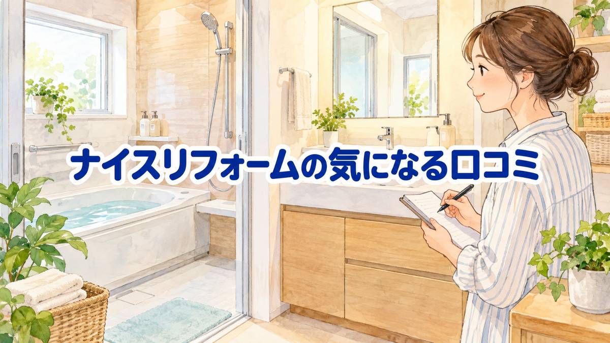 ナイスリフォームの気になる口コミ