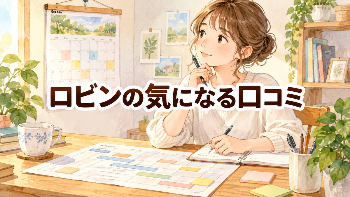 ロビンの気になる口コミ