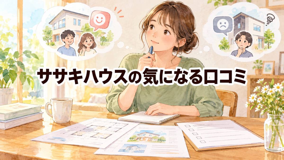 ササキハウスの気になる口コミ