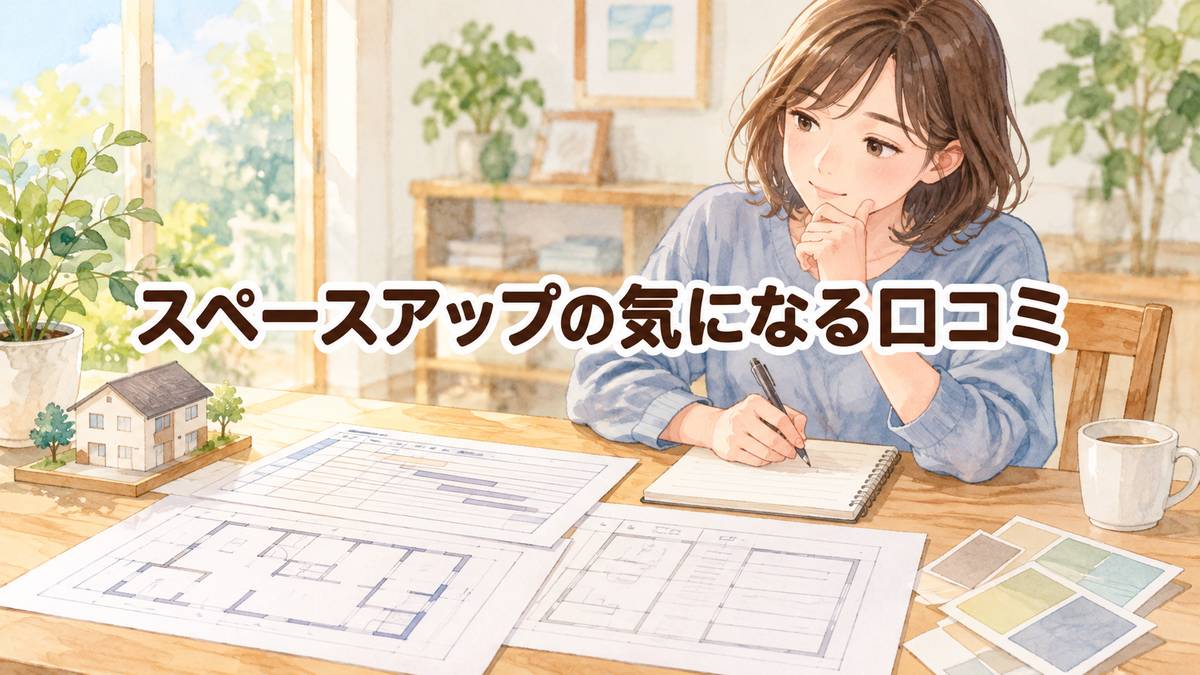 スペースアップの気になる口コミ