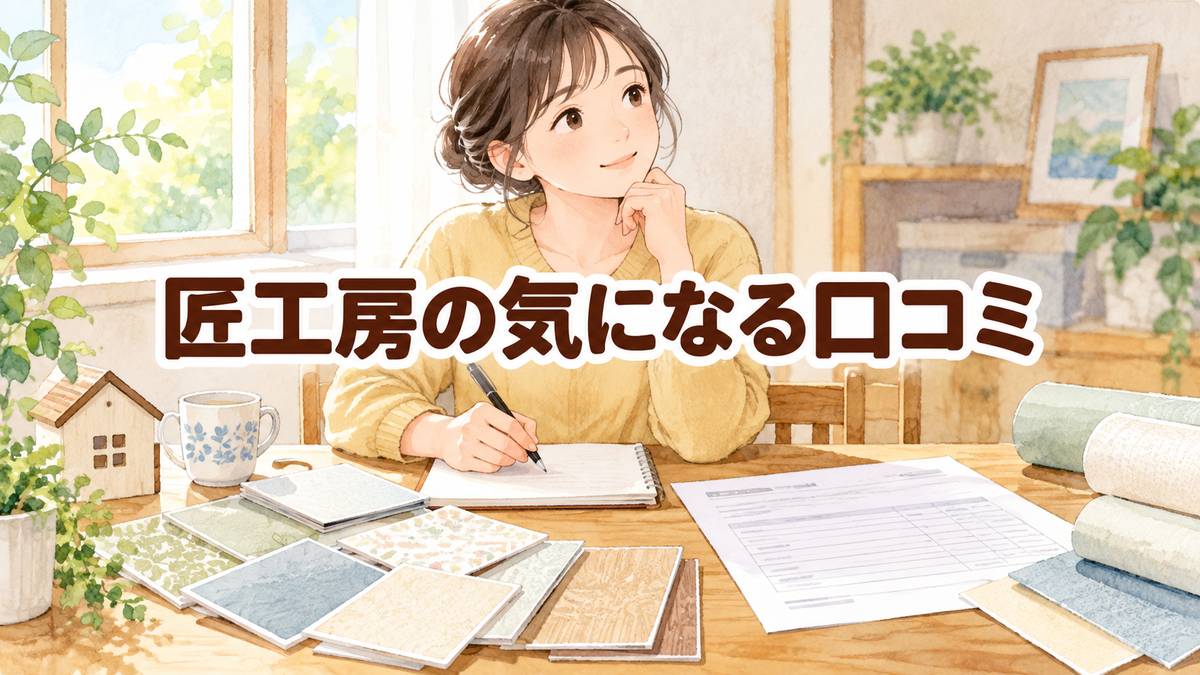 匠工房の気になる口コミ
