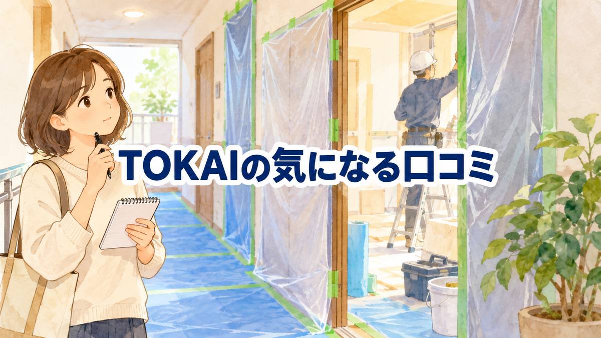 TOKAIの気になる口コミ