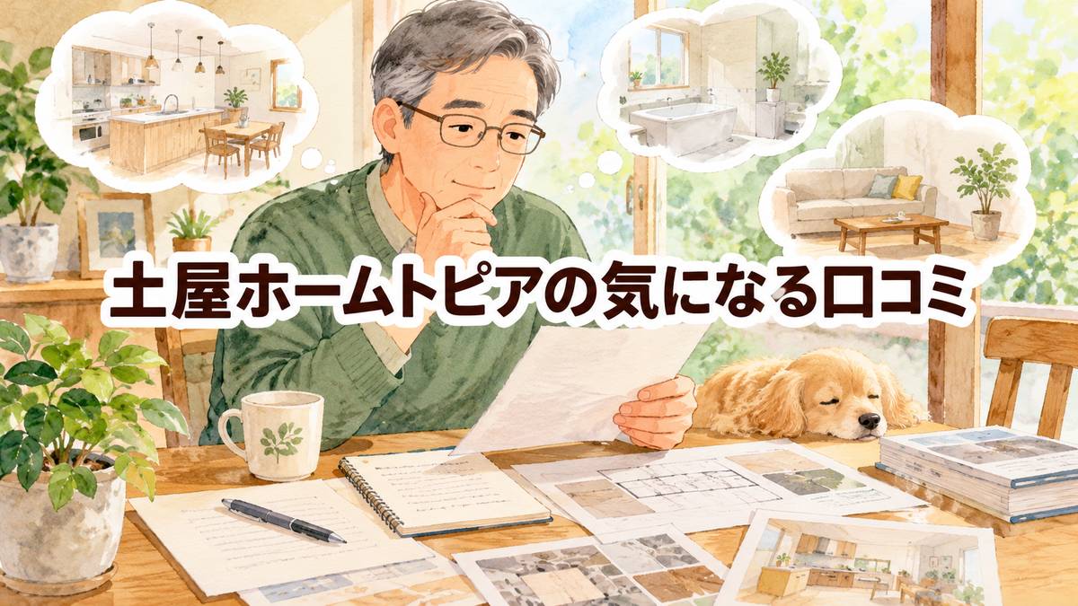 土屋ホームトピアの気になる口コミ