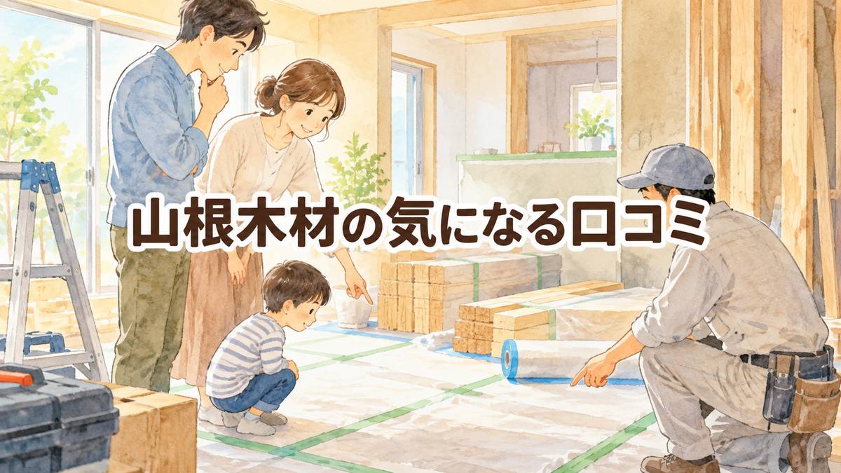 山根木材の気になる口コミ