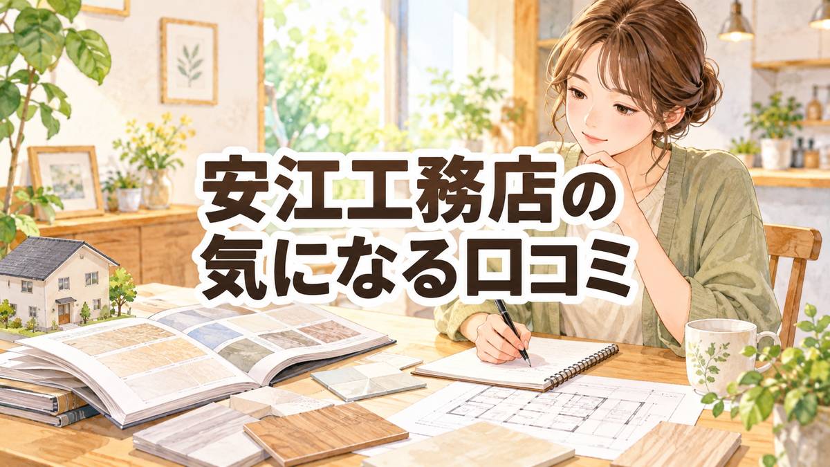 安江工務店の気になる口コミ
