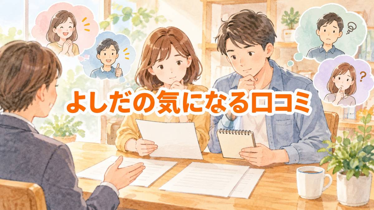 よしだの気になる口コミ