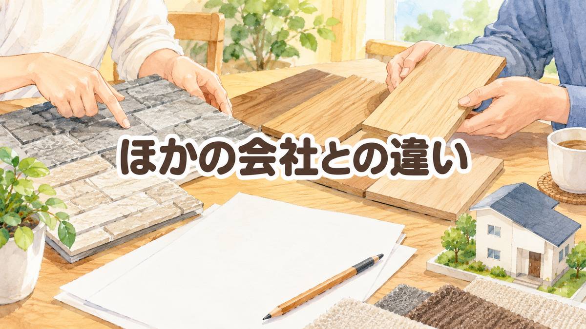 ほかの会社との違い