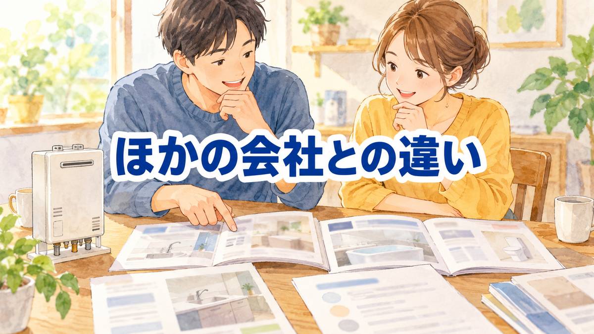 ほかの会社との違い