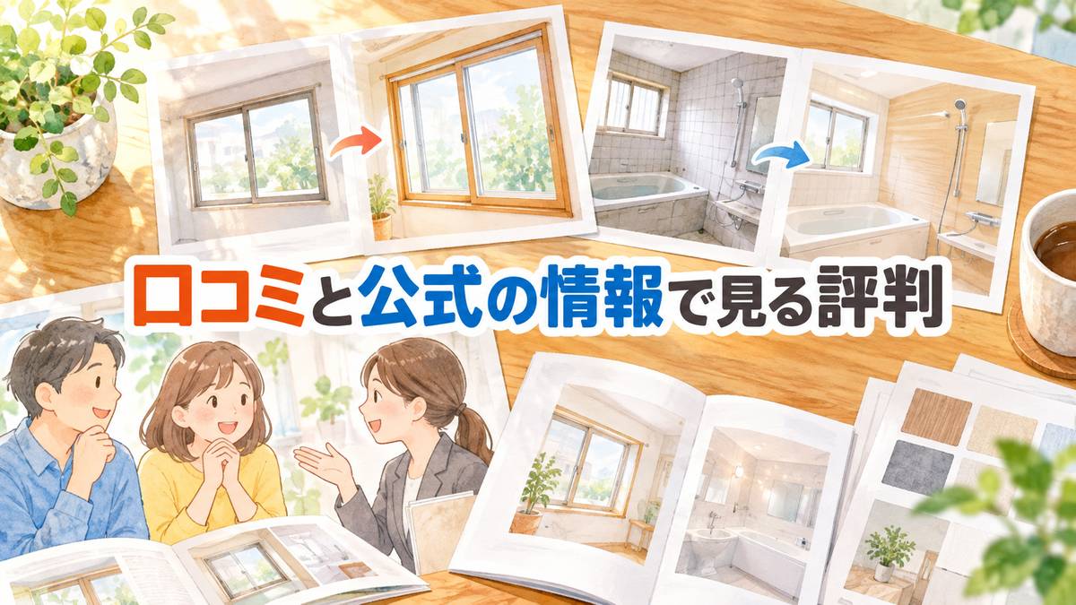 口コミと公式の情報で見る評判