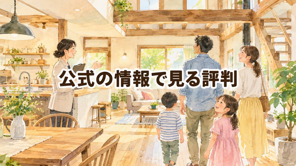 公式の情報で見る評判