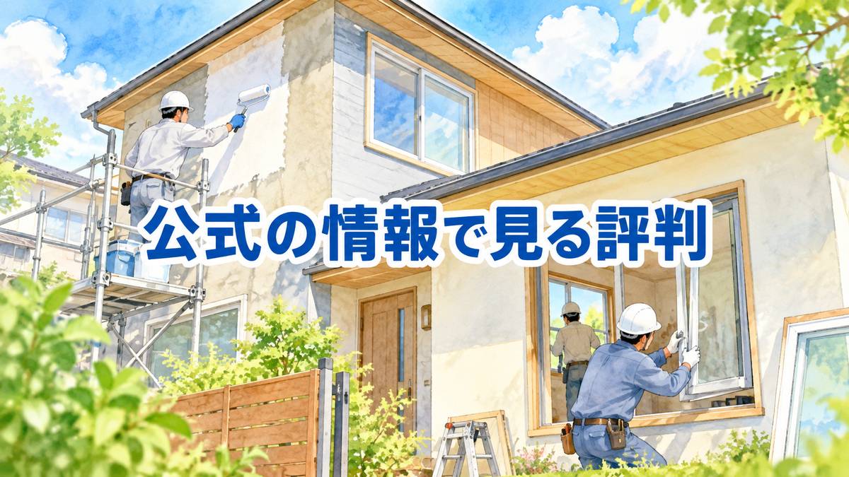 公式の情報で見る評判