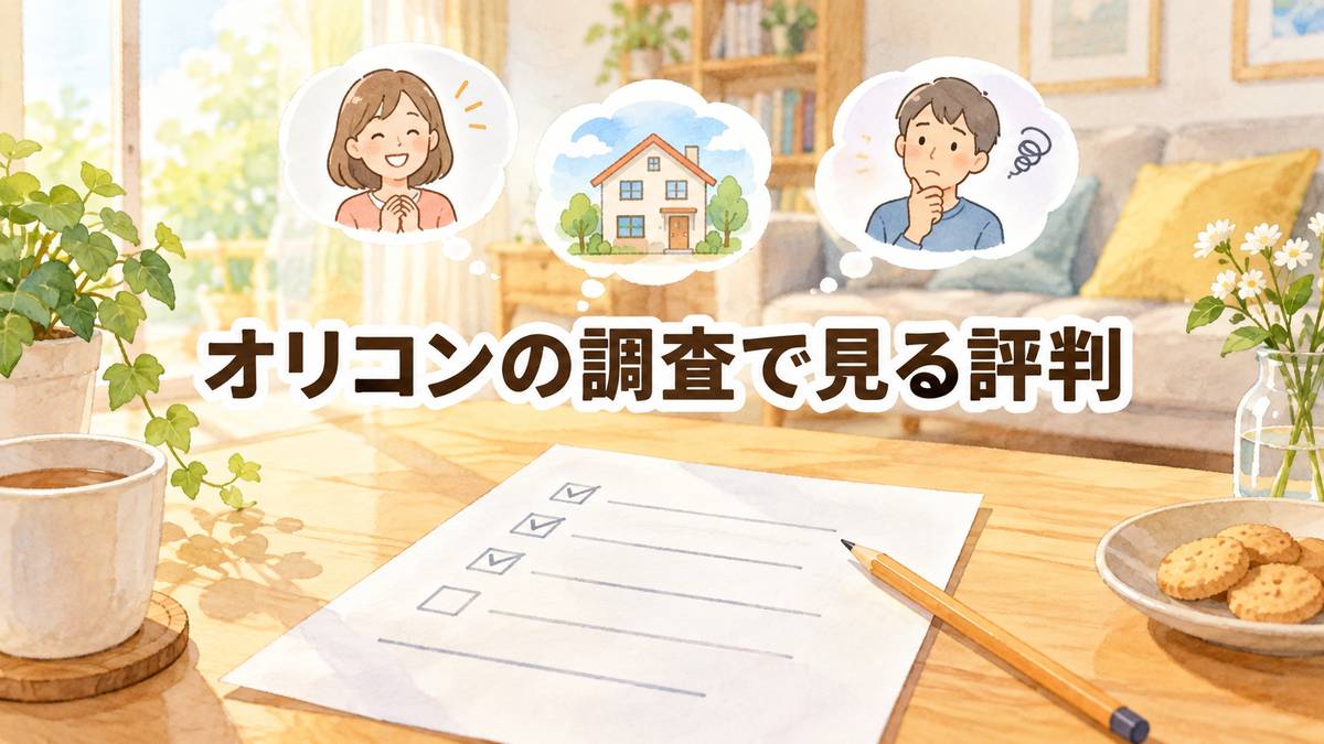オリコンの調査で見る評判