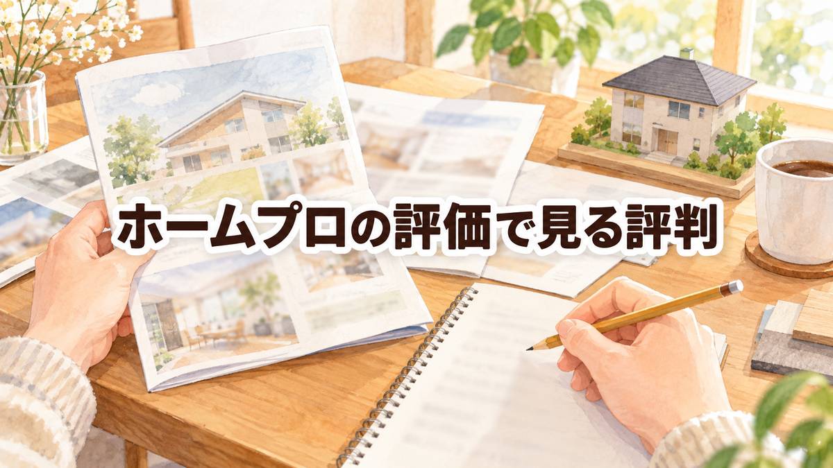 ホームプロの評価で見る評判