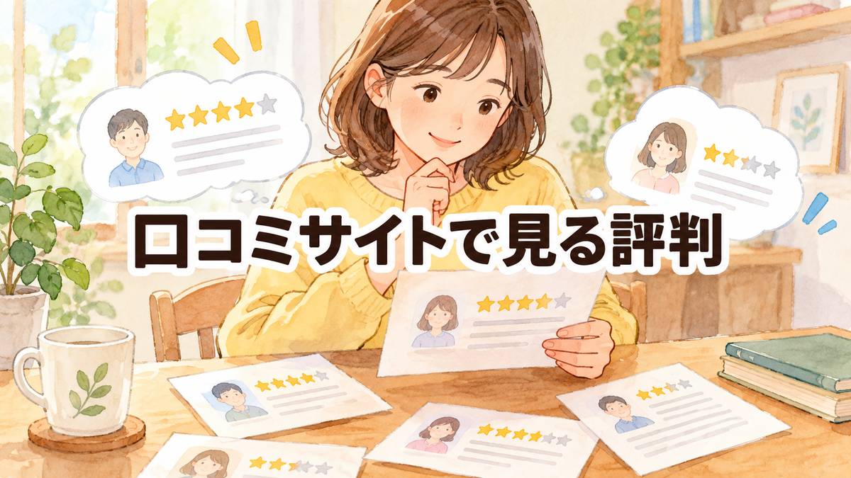 口コミサイトで見る評判