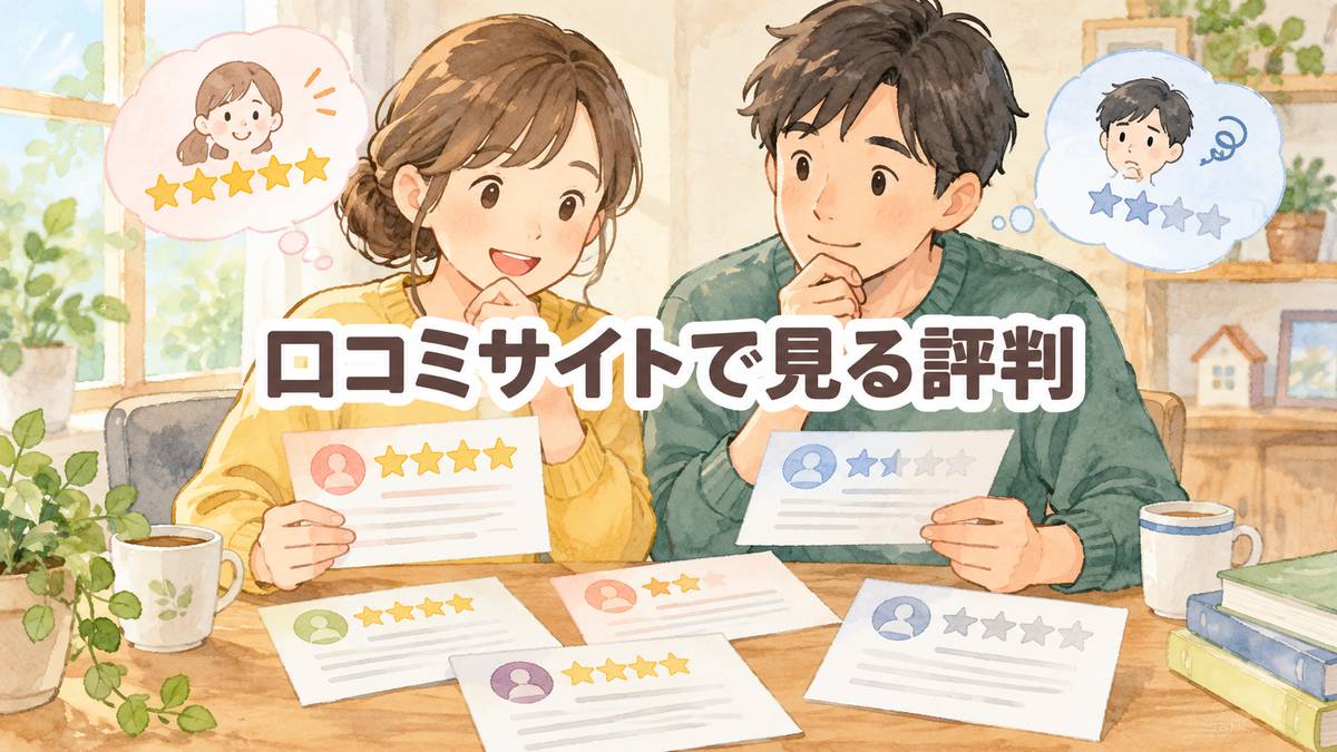 口コミサイトで見る評判