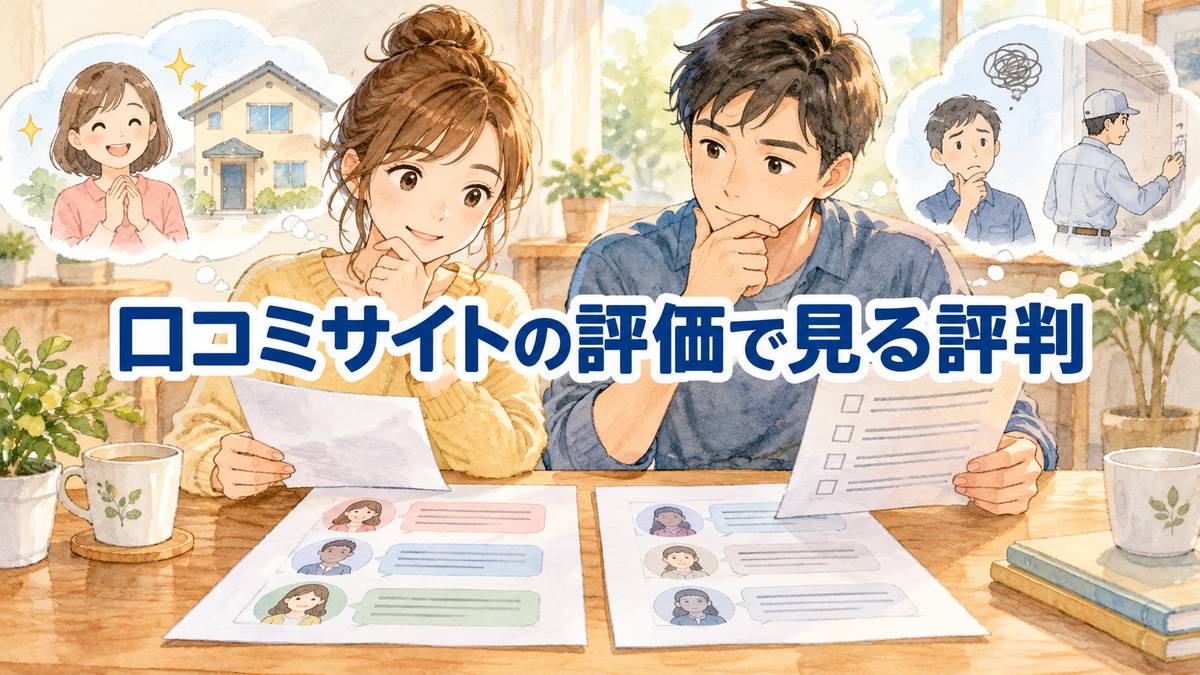 口コミサイトの評価で見る評判